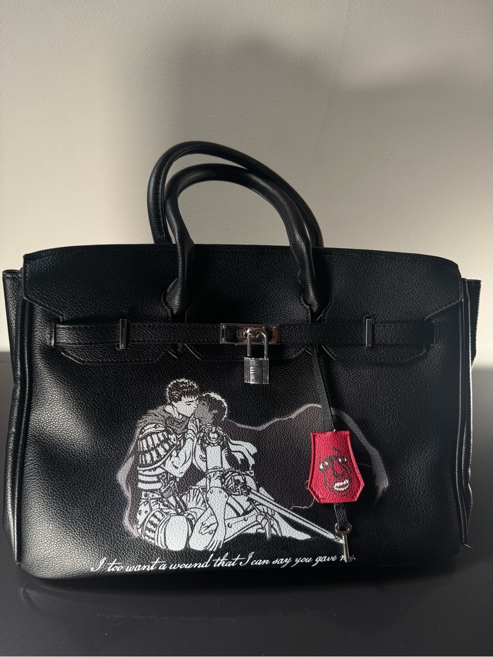 “Berserkin” Pleather Bag